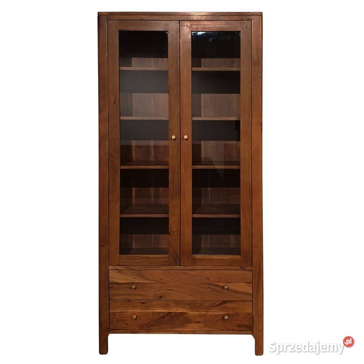 Drewniana przeszklona witryna 90 MILANO z Lublin