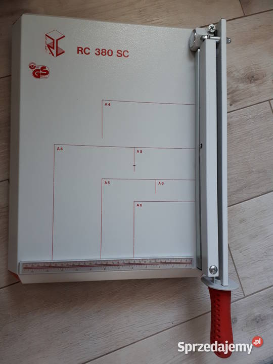 Gilotyna do papieru RC 380 SC