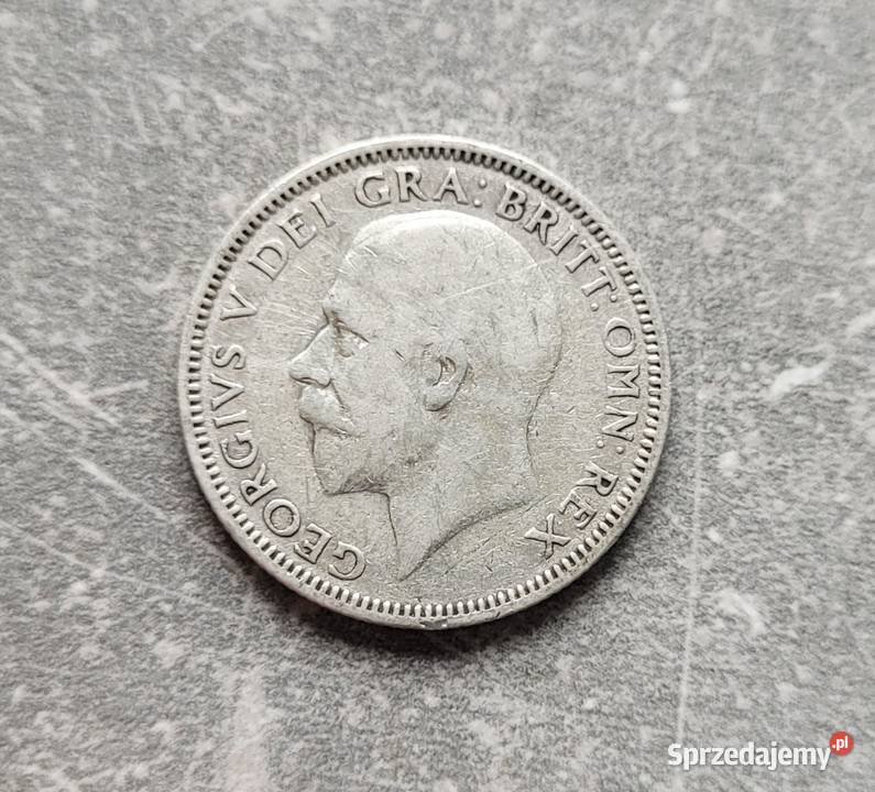 170 ANGLIA srebro 1 Shilling 1926 r Jerzy V