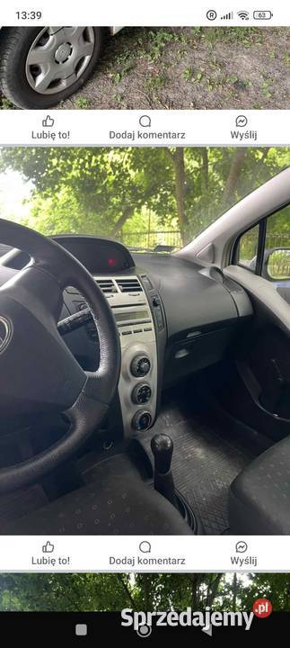 Toyota Yaris 10 2007r oszczędne auto lubelskie sprzedam