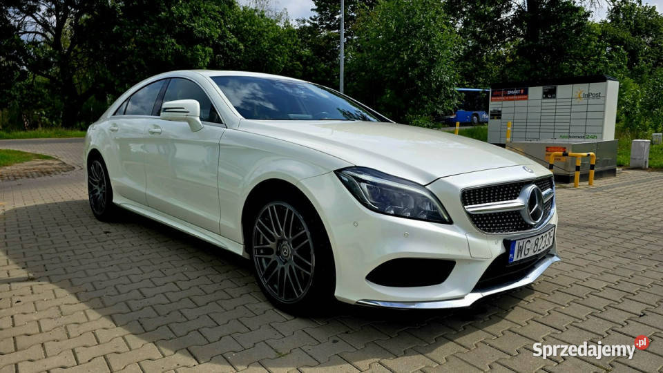 Mercedes CLS 350 Piękny CLS 350d 4 Matic Salon isofix Mercedes-Benz Karczew