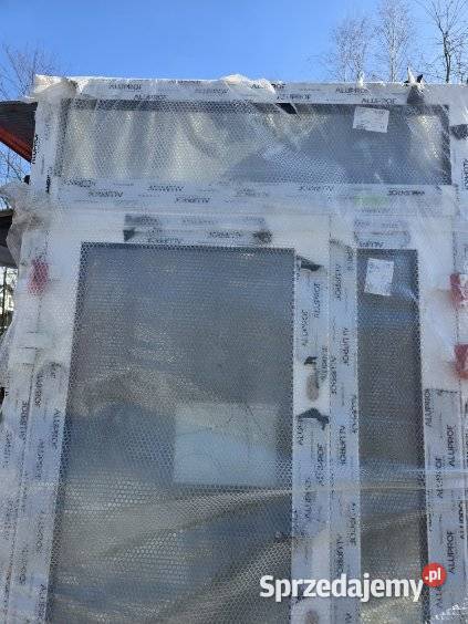 Drzwi wejściowe szklo bezpieczne aluminiowe śląskie Rybnik