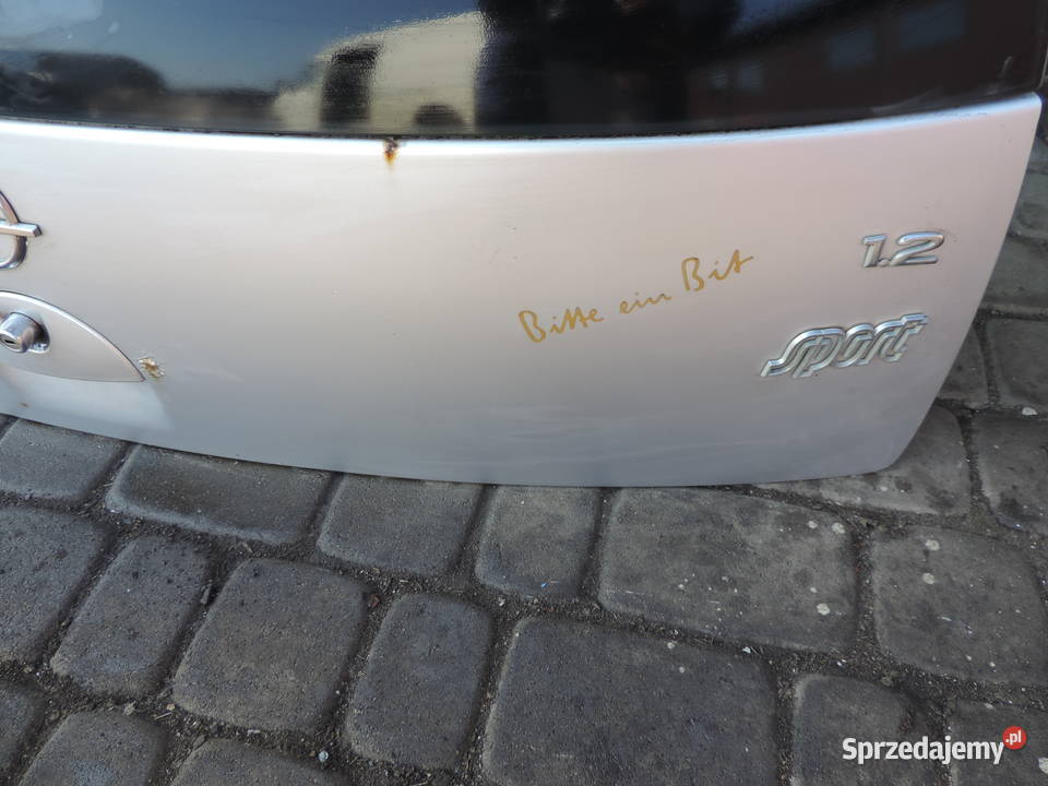 OPEL CORSA C KLAPA BAGAŻNIKA TYŁ TYLNA Z157 Nowy Sącz