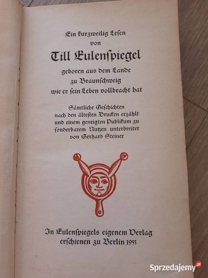 książka Eulenspiegel w gotyku Pozostałe Gdańsk sprzedam