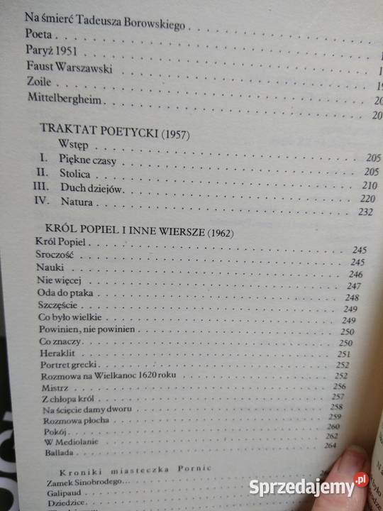 Miłosz Poezje Nagroda Nobla książki outlet Antyki, Sztuka, Kolekcje Warszawa