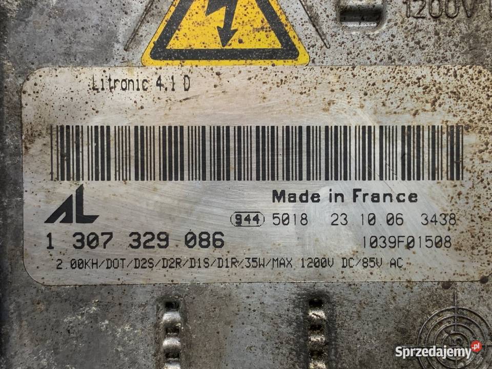 PRZETWORNICA XENON MAZDA 6 GY 1307329086 0208