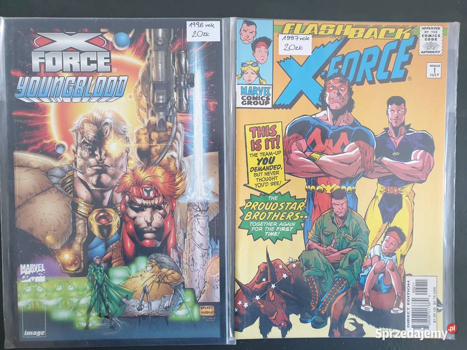 XForce 8 komiksów Marvel USA Komiksy