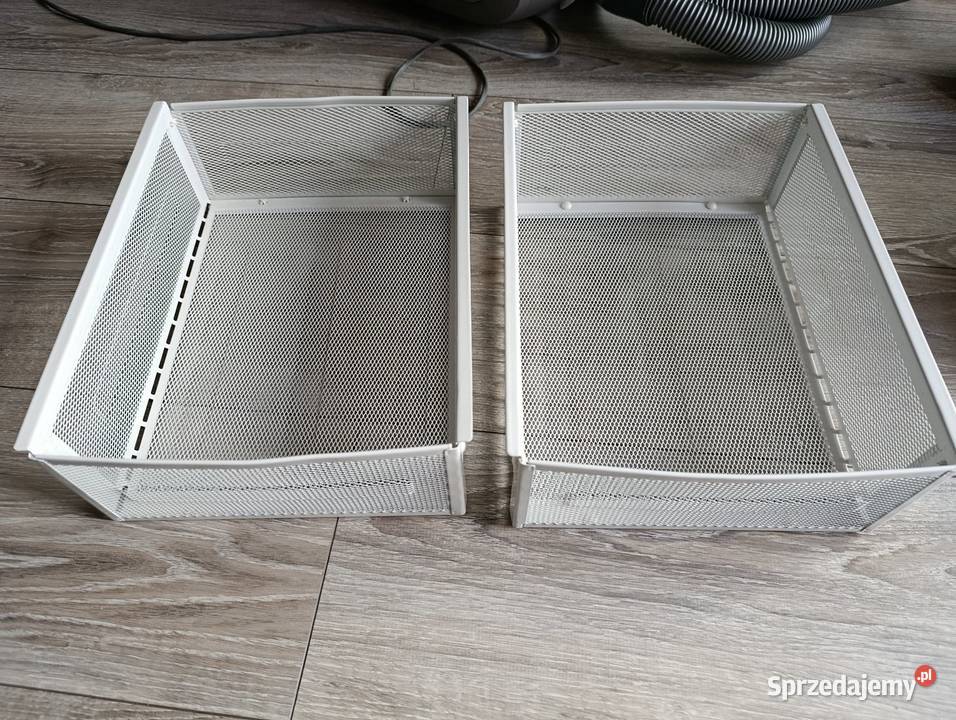 kosze druciane Ikea komplet Poznań