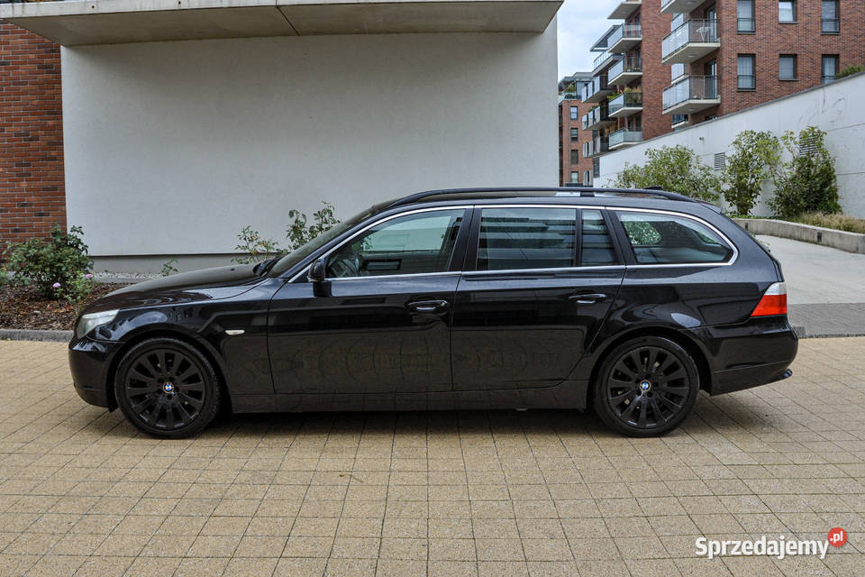 BMW Seria 5 E61 25 Automat Skóry automatyczna Wrocław