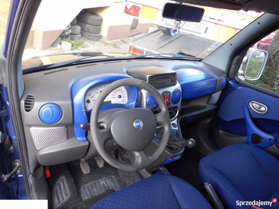 Fiat Doblo 19 JTD 100 Malibu Klima ładny I Hatchback Iwkowa