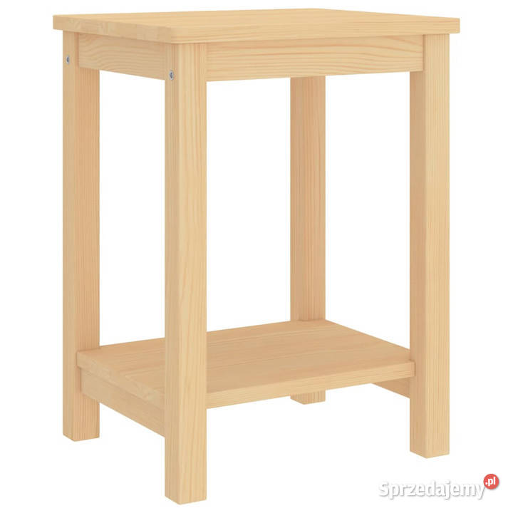Szafka nocna naturalne drewno 35x30x47 lita mazowieckie