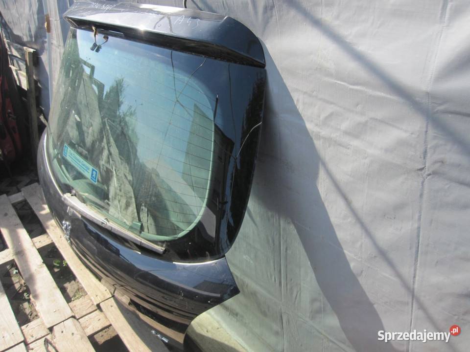 PEUGEOT 207 10r klapa tył