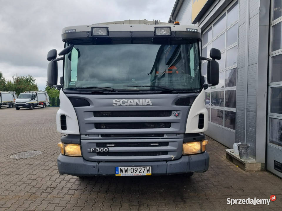 śmieciarki Scania P360 P360 Śmieciarka Zabudowa Sokołów
