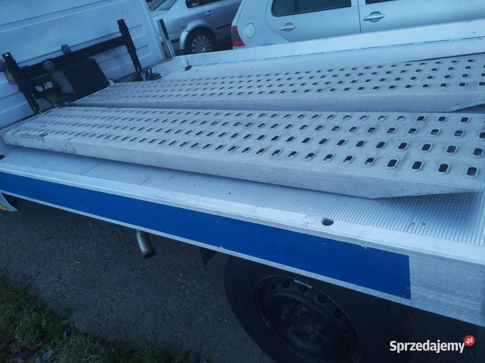 Najazdy trapy aluminiowe 25m 5ton nowe Motoryzacja Trzyciąż