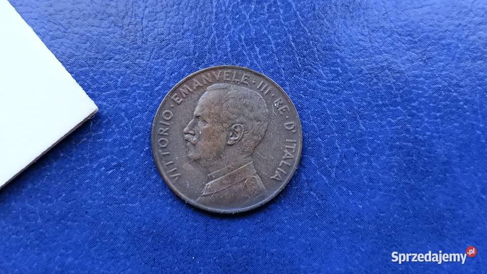 Stare monety 2 centesimi 1915 Włochy Lesko sprzedam