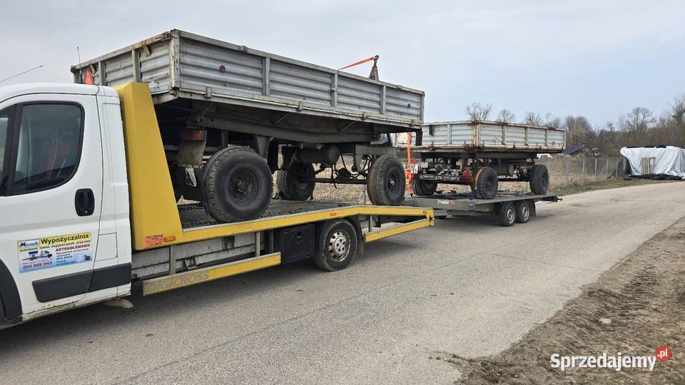 Przyczepa wywrotka d47 zarejestrowana d 732