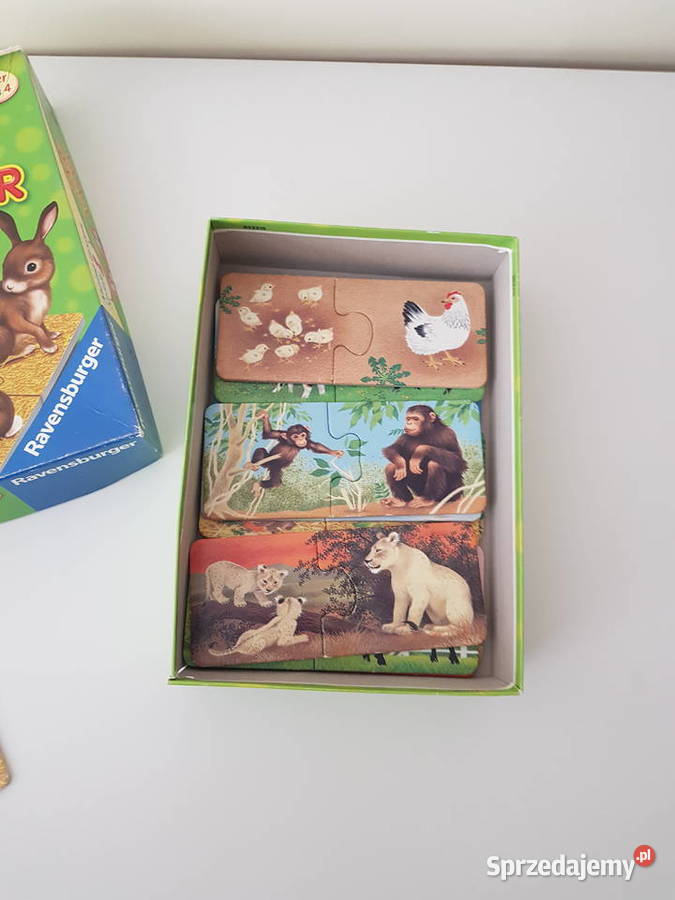 Ravensburger Puzzelki puzzle Zwierzątka