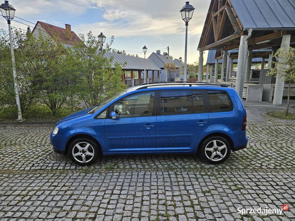 VW Touran 2003r 19Tdi Klimatronik Alufelgi 7osób Ryglice