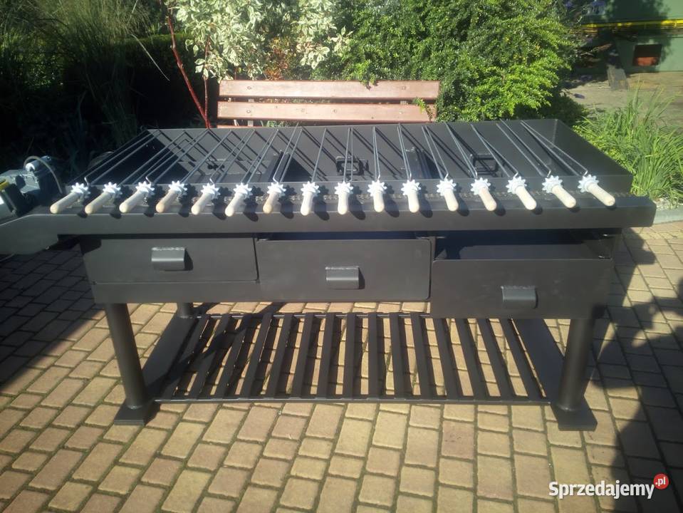 Gastronomiczny grill cateringowy węglowy Damasławek