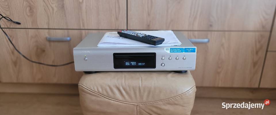 Denon DCD 520AE odtwarzacz cd, pilot, instrukcja