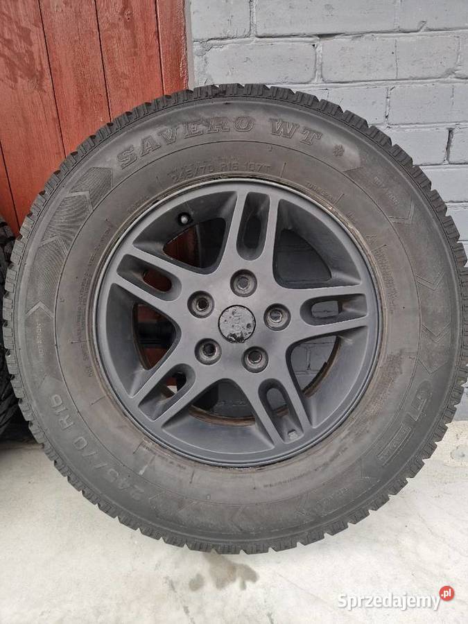 Koła felgi Jeep 245 70 16r zimowe 4 Motoryzacja