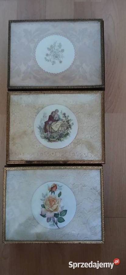 Stara szkatułka z pozytywka Szwajcaria Anglia Akcesoria do biżuterii Kraków sprzedam