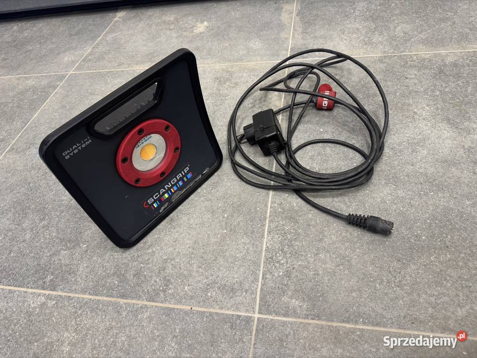 Scangrip lampa akumulatorowa dual system mocna