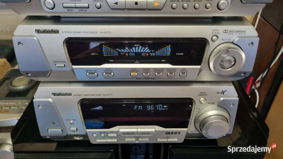 Wieża Technics SCEH770 Komplet kolumny SBDV250 Warta