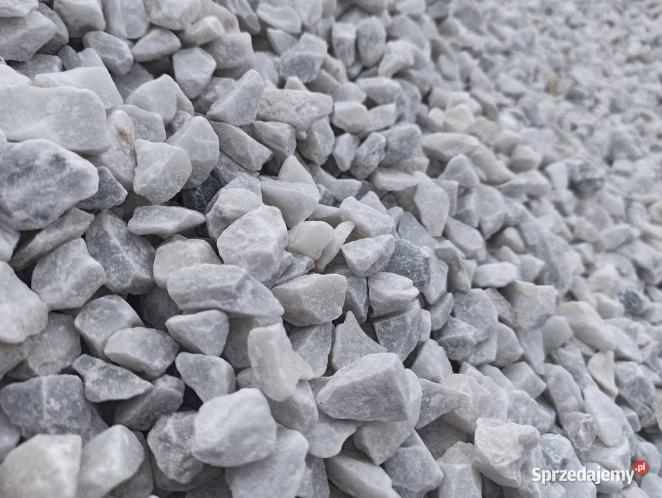 Kamień ozdobny Grys Bianco 1821 mm Biała śląskie Jaworzno