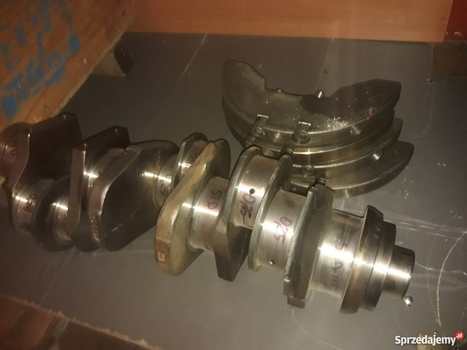 WAŁ KORBOWY MERCEDES SETRA ACTROS V6 OM501LA Silniki i osprzęt Częstochowa