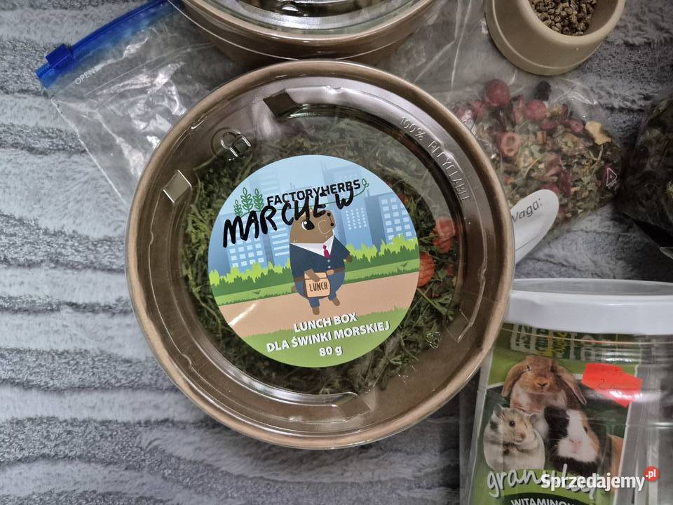 Mieszanka ziół i witamin gryzonia