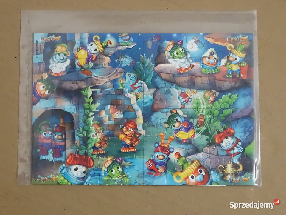 Unikat Kompletne Puzzle Kinder Ferrero Das Biłgoraj