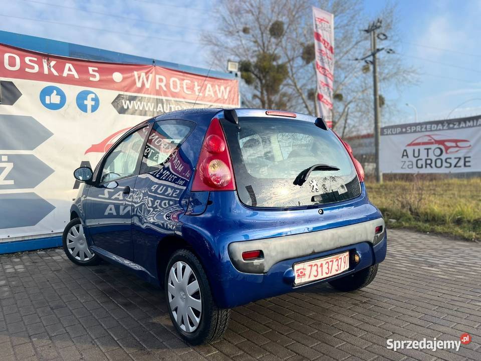 Peugeot 107 10 Benz 2006 Wspomaganie Dl