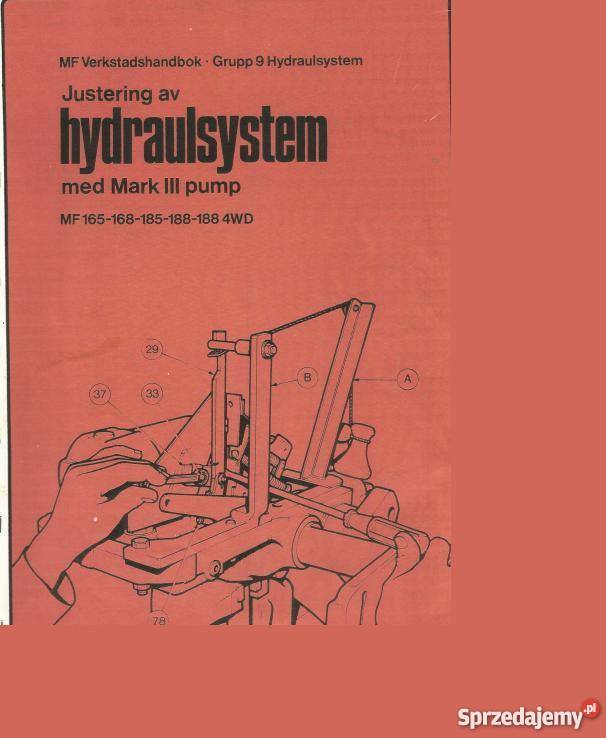 MF 175 178 instrukcja napraw katalog części Kielce