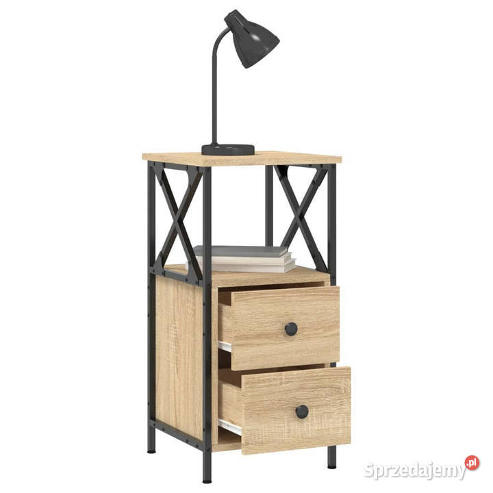 Szafka nocna dąb sonoma 34x355x70 materiał Warszawa