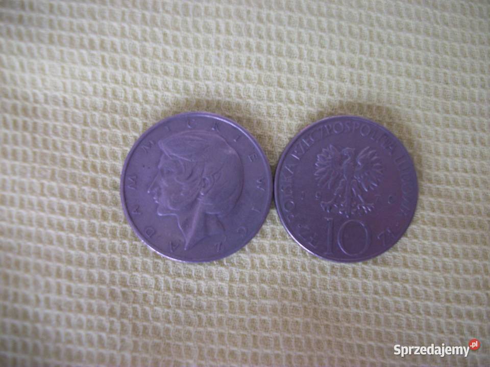 MONETA 10 1976AMICKIEWICZ Numizmatyka Przemyśl sprzedam
