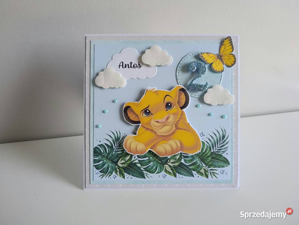 Personalizowana kartka urodzinowa ręcznie
