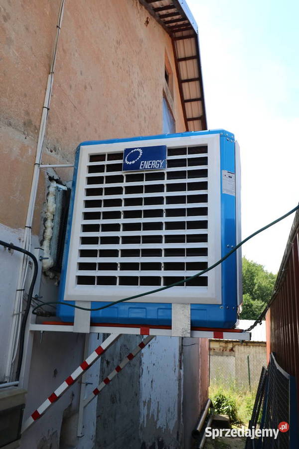 Klimatyzacja ewaporacyjna przemysłu ferm drobiu ścienna Stąporków sprzedam