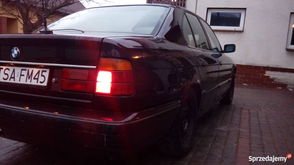 Bmw e34 automat 525i z gazem radio Seria 5 Styków
