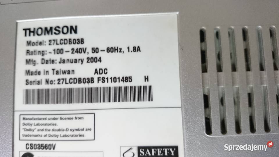Telewizor LCD Tompson 27 cale LCD śląskie