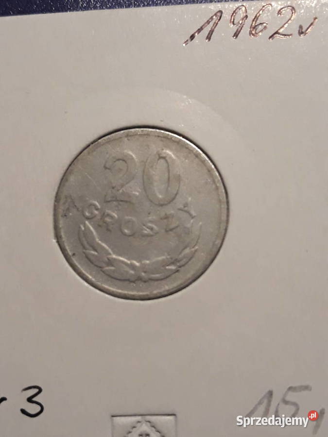 20 groszy 1962 r 3 Kolekcje wielkopolskie Konin
