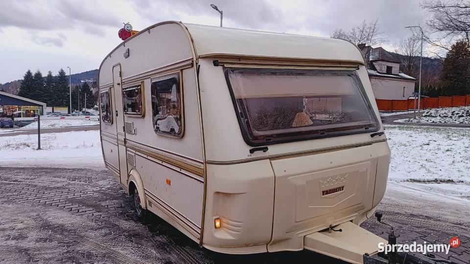 przyczepa kempingowa campingowa kemping OKAZJA Międzybrodzie Bialskie