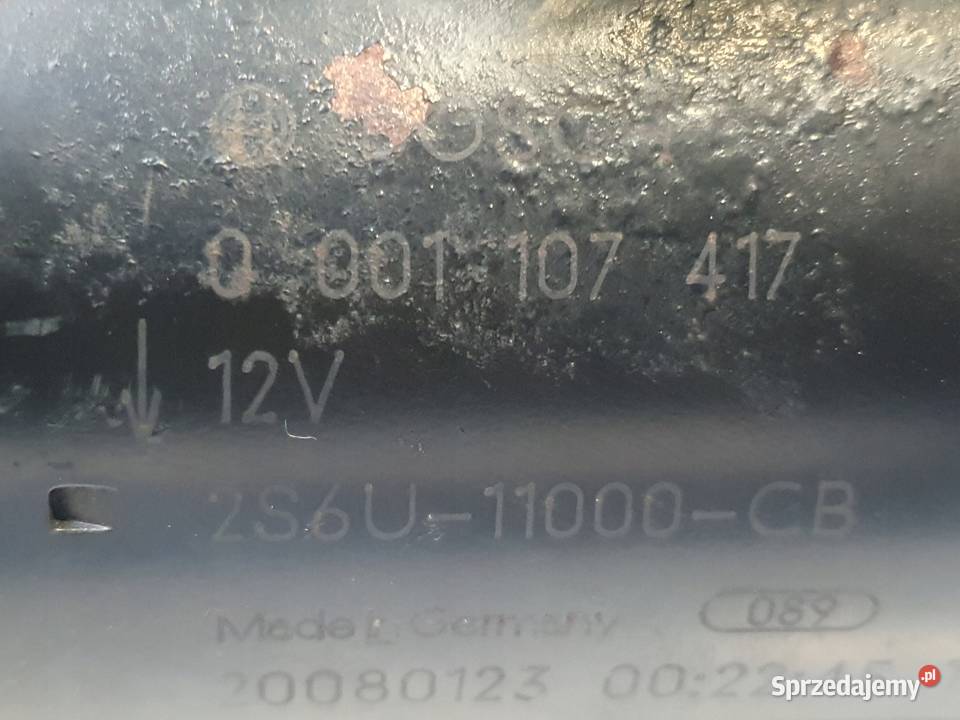 ROZRUSZNIK Ford C 16 16V 0001107417 BOSCH Rudka