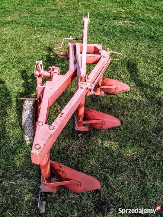 Pług 3 służbowy masywna rama szeroki rozstaw
