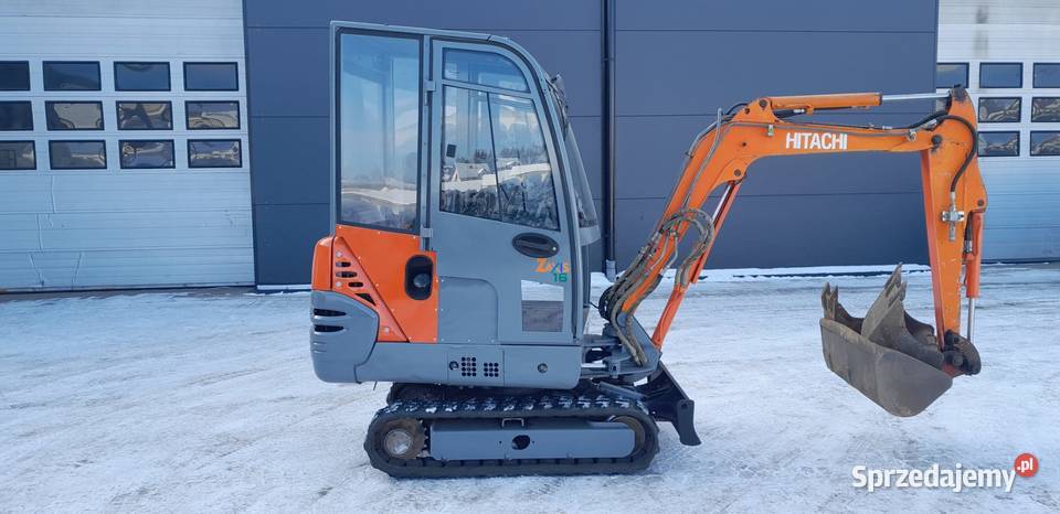 Mini koparka HITACHI ZX 16 Naprawa