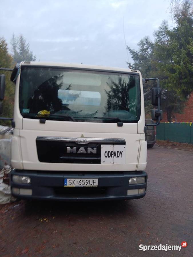 Samochód ciężarowy MAN Hakowiec Będzin
