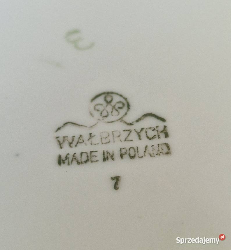 Serwis Porcelanowy Wałbrzych Złocony Brzeg i Poznań