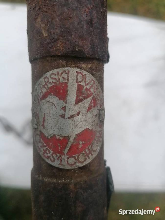 Zabytkowa rama rowerowa Skarżysko-Kamienna