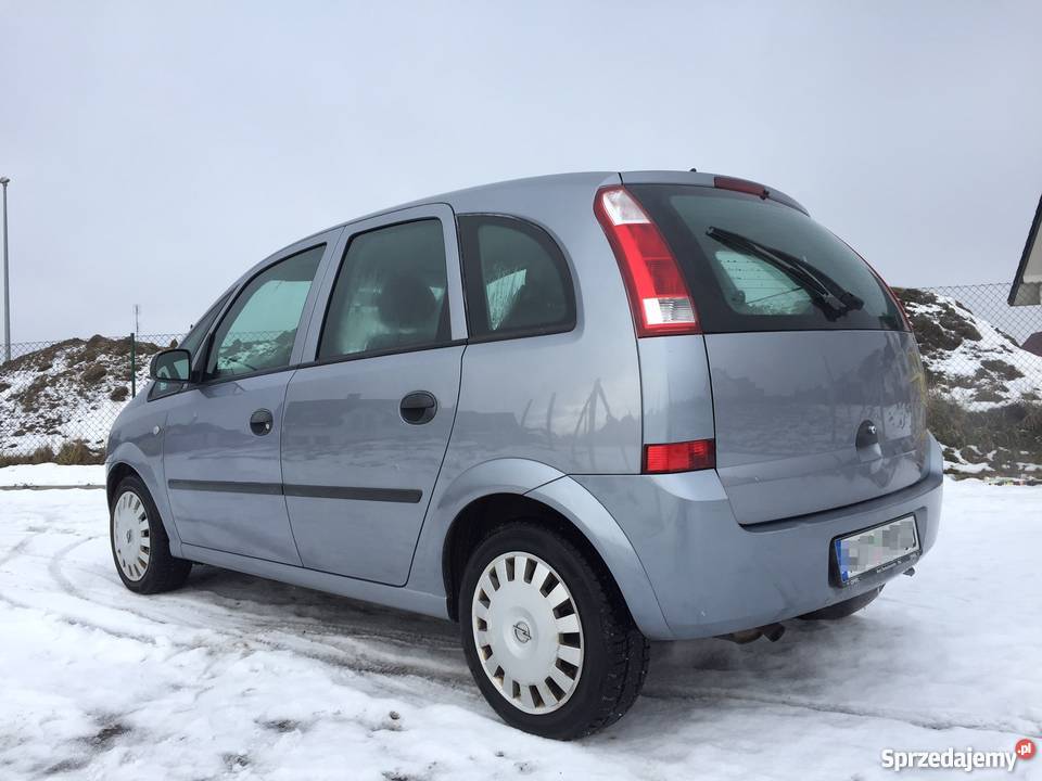 Opel Meriva A 16 Benzyna Klimatyzacja welurowa tapicerka