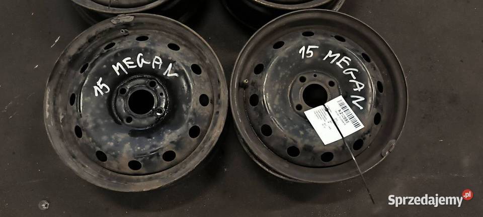 FELGA STALOWA 15 RENAULT MEGANE I KOMPLET